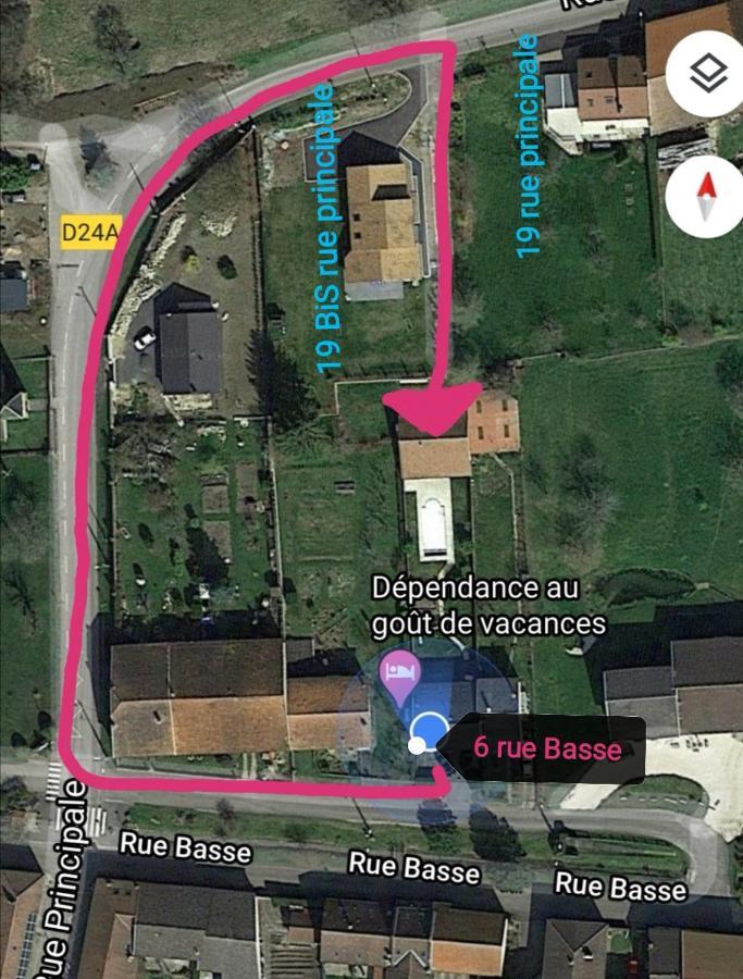 Dependance Au Gout De Vacances Moulainville-la-Basse Eksteriør billede